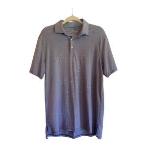 Men’s Southern Tide Size Medium short sleeve shirt.  Blue stripes.